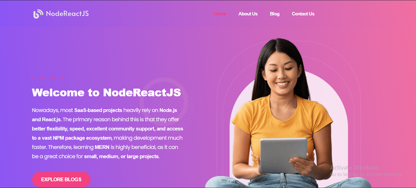 3.1 - Node JS Install & Project Setup - NodeReactJS